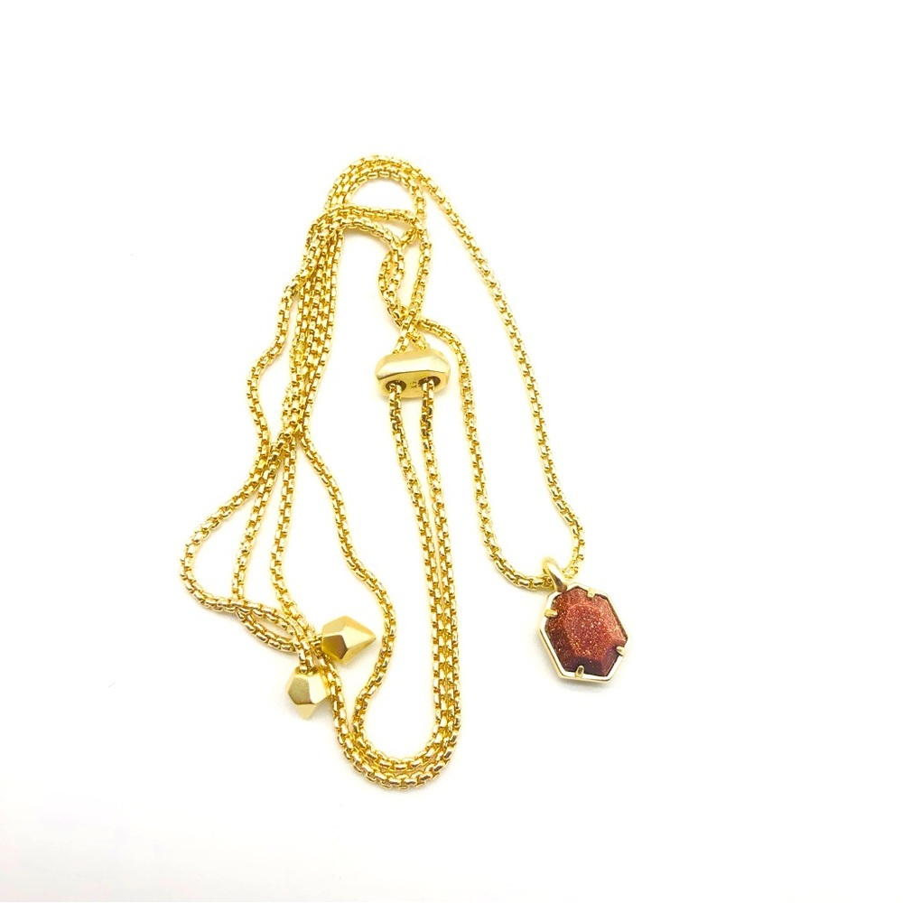 Kendra Scott Gold Adjustable Necklace NWOT